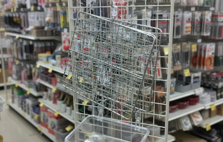 ダイソーで買える焼き網のサイズと種類