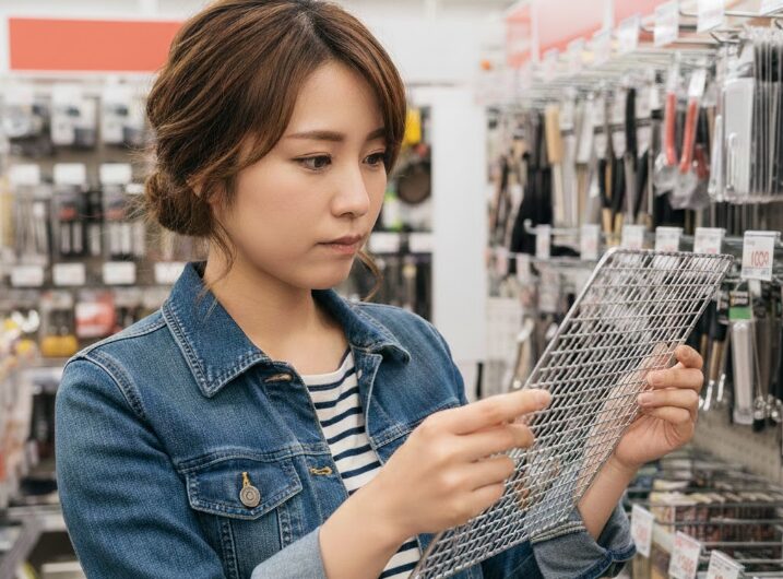 キャンドゥで買える焼き網のサイズと種類