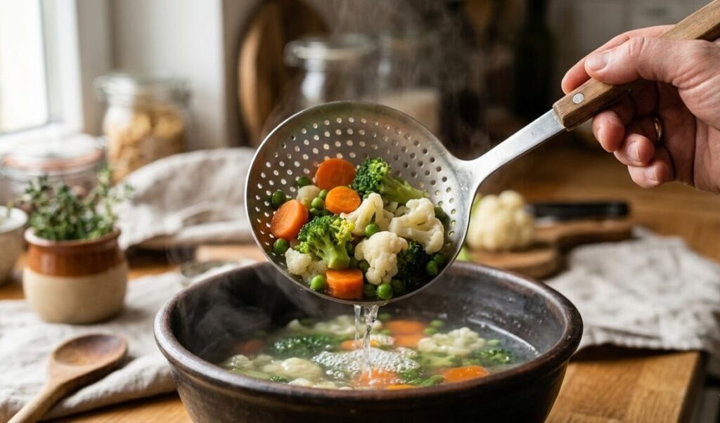 料理の仕上がりを左右する網目・穴あきのメリット
