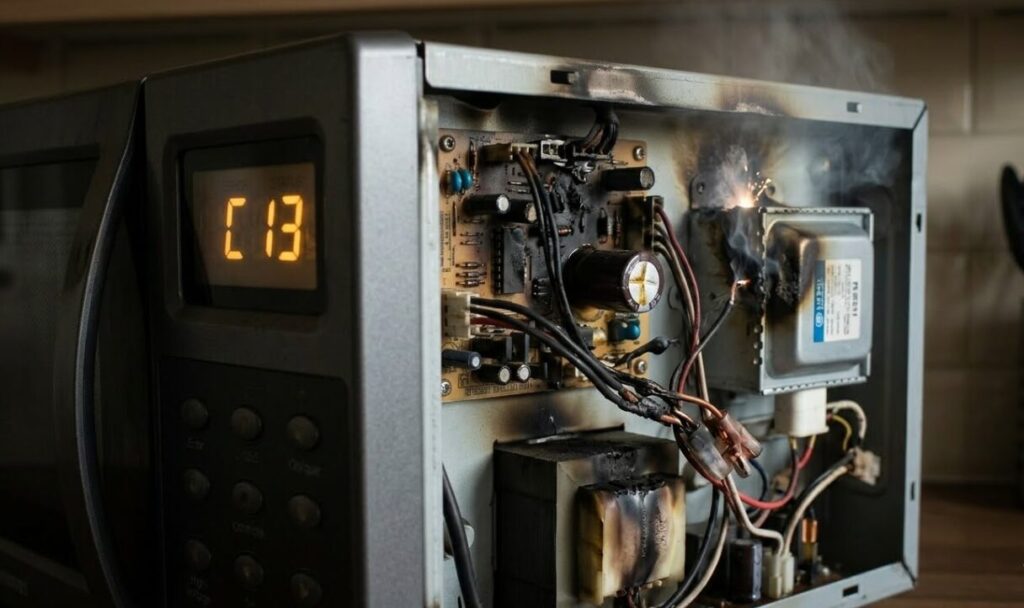 シャープのエラーコードC13の意味は？