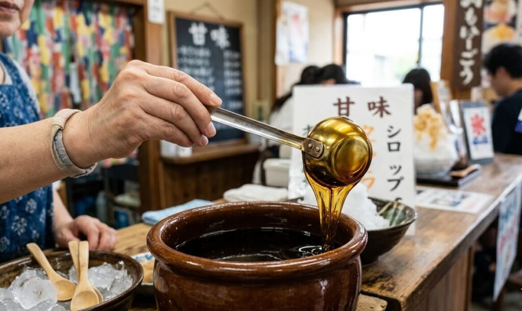 瓶からの抽出に便利なシロップすくいのメリット