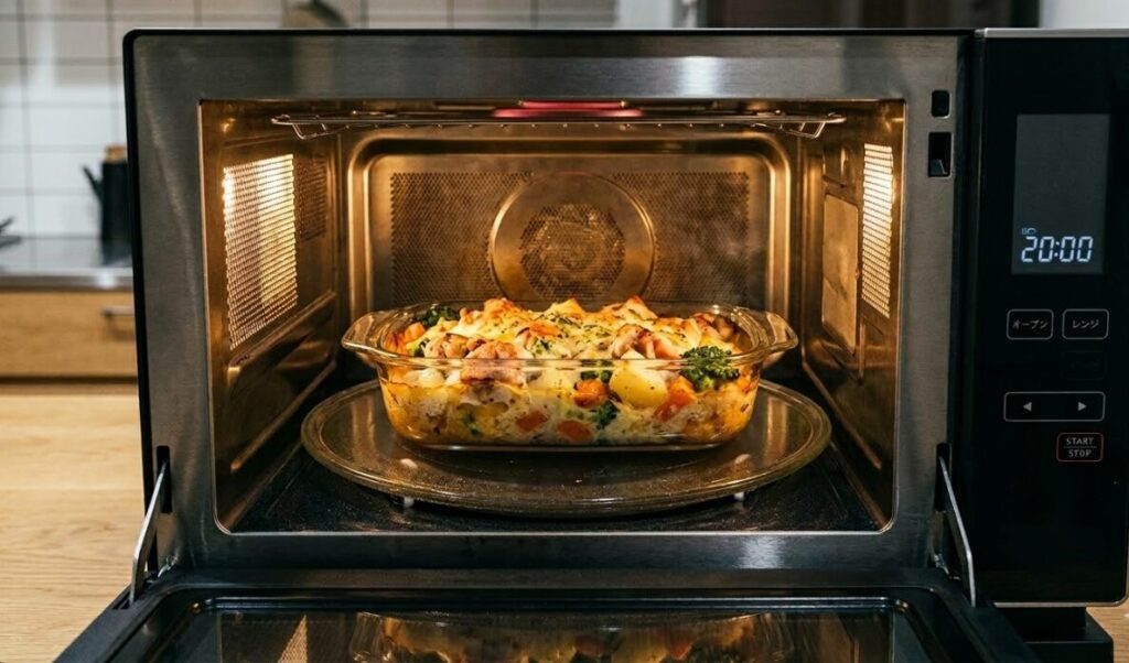 皿なし!直置きでグラタンを作れる?故障のリスク