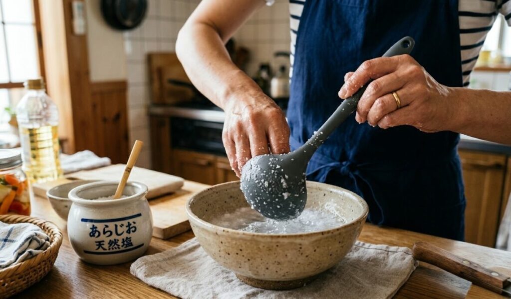 塩を活用して自宅で手軽に消臭する