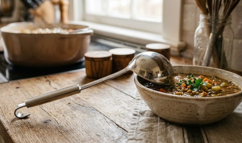 高級感のあるステンレス製のレードルまとめ