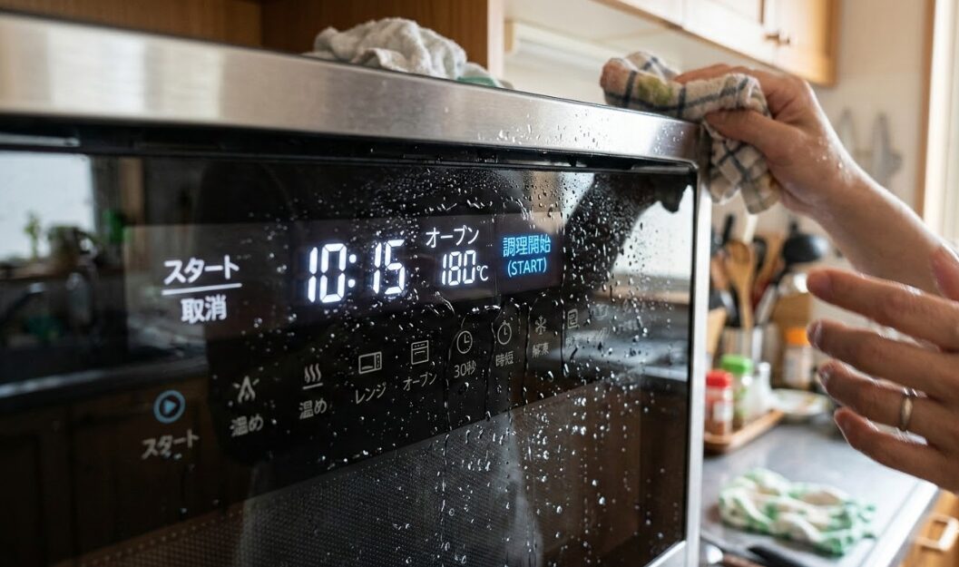 電子レンジから水が出るのはなぜ？発生の仕組み