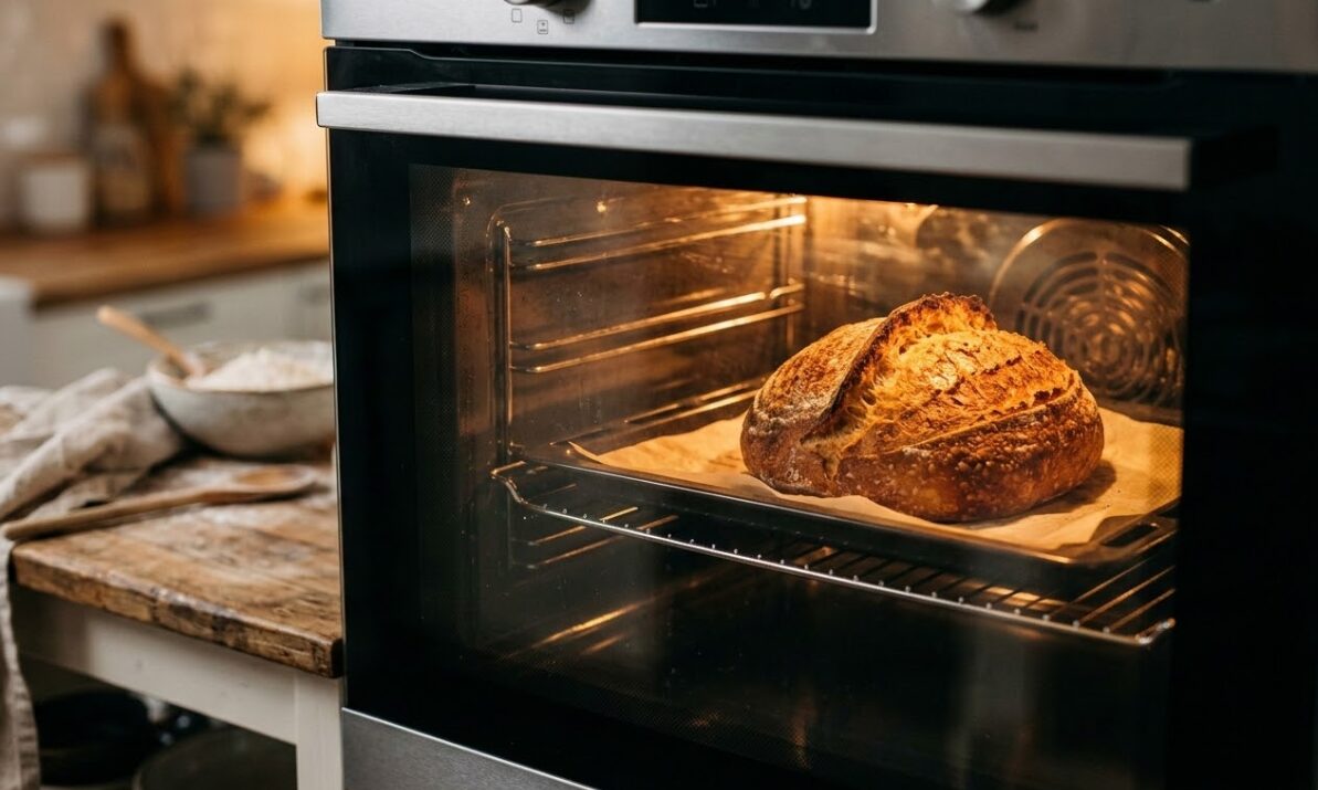 石窯ドームパン作り