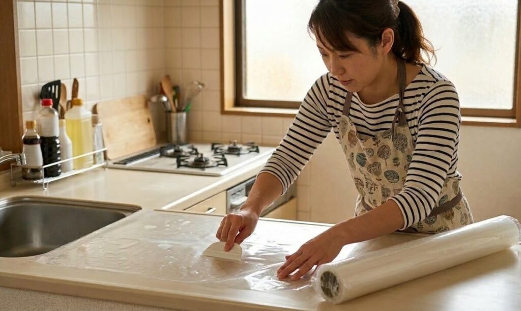 他のキッチンカウンター用保護シートの取り扱い