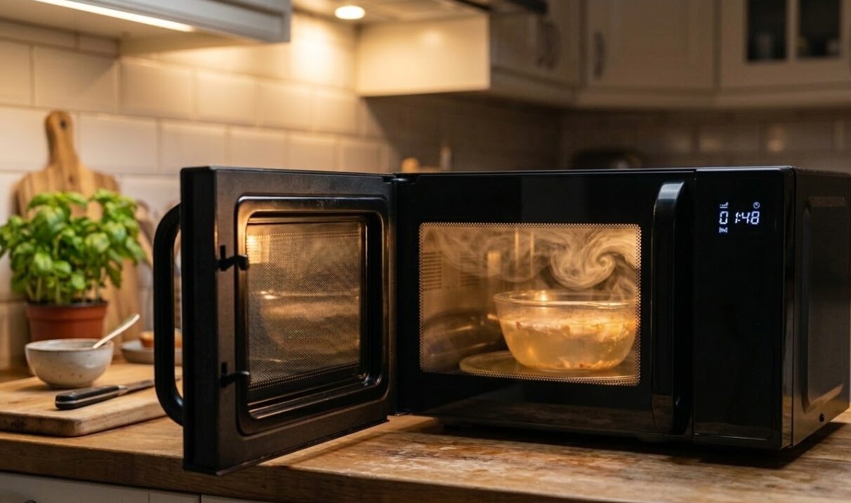 揚げない冷凍フライも過熱水蒸気でサクサクに