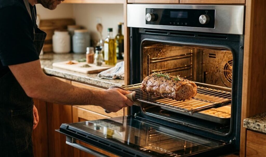 ローストポークの作り方、変更部分と注意点を確認