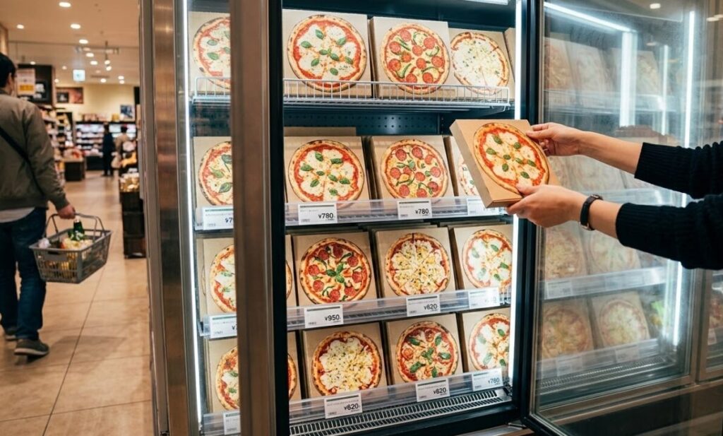 冷凍ピザの焼き方・焼く時間をマスターする