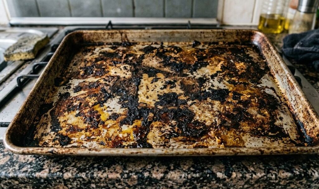 頑固な油汚れはどうやって落とすの？