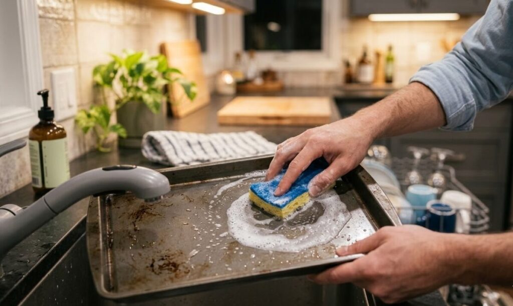 天板の基本の洗い方と主な天板のサイズまとめ