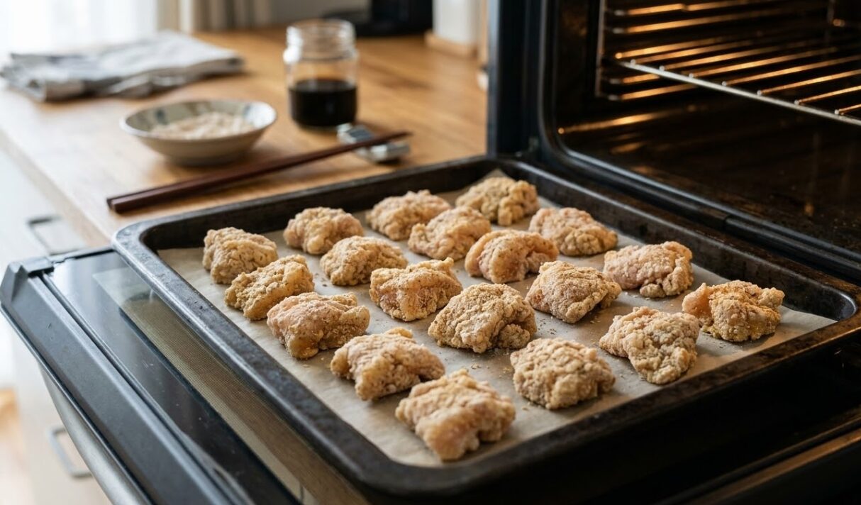 石窯ドーム唐揚げ記事のアイキャッチ