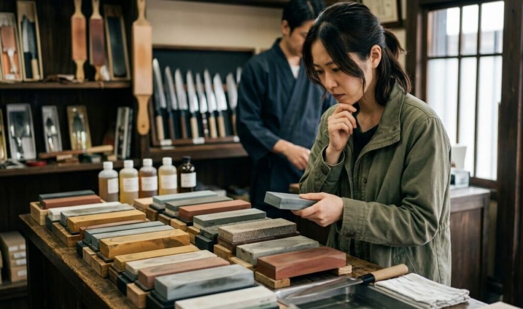 鋭さを戻して研ぐには別売りの砥石を使うのが吉