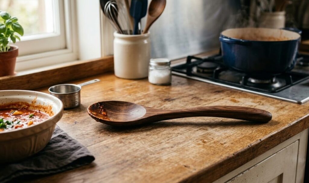 細かい調理に最適なエピス・スプーンとの使い分け